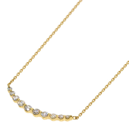 VENDOME Diamond Necklace K18 Yellow Gold Ladies [Used]