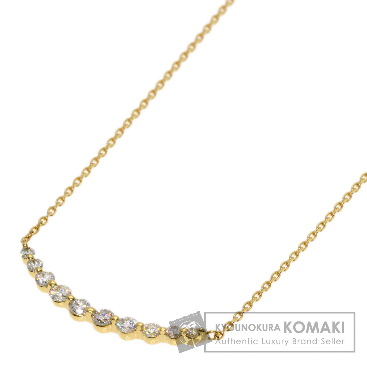 VENDOME Diamond Necklace K18 Yellow Gold Ladies [Used]