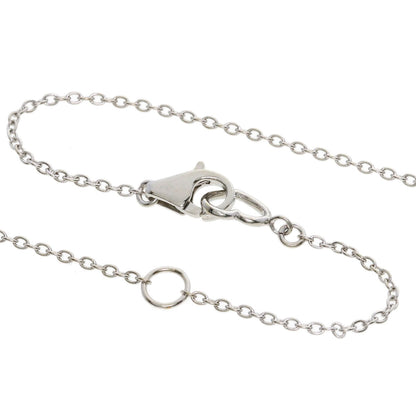 Ponte Vecchio Diamond Necklace K18 White Gold Ladies [Used]
