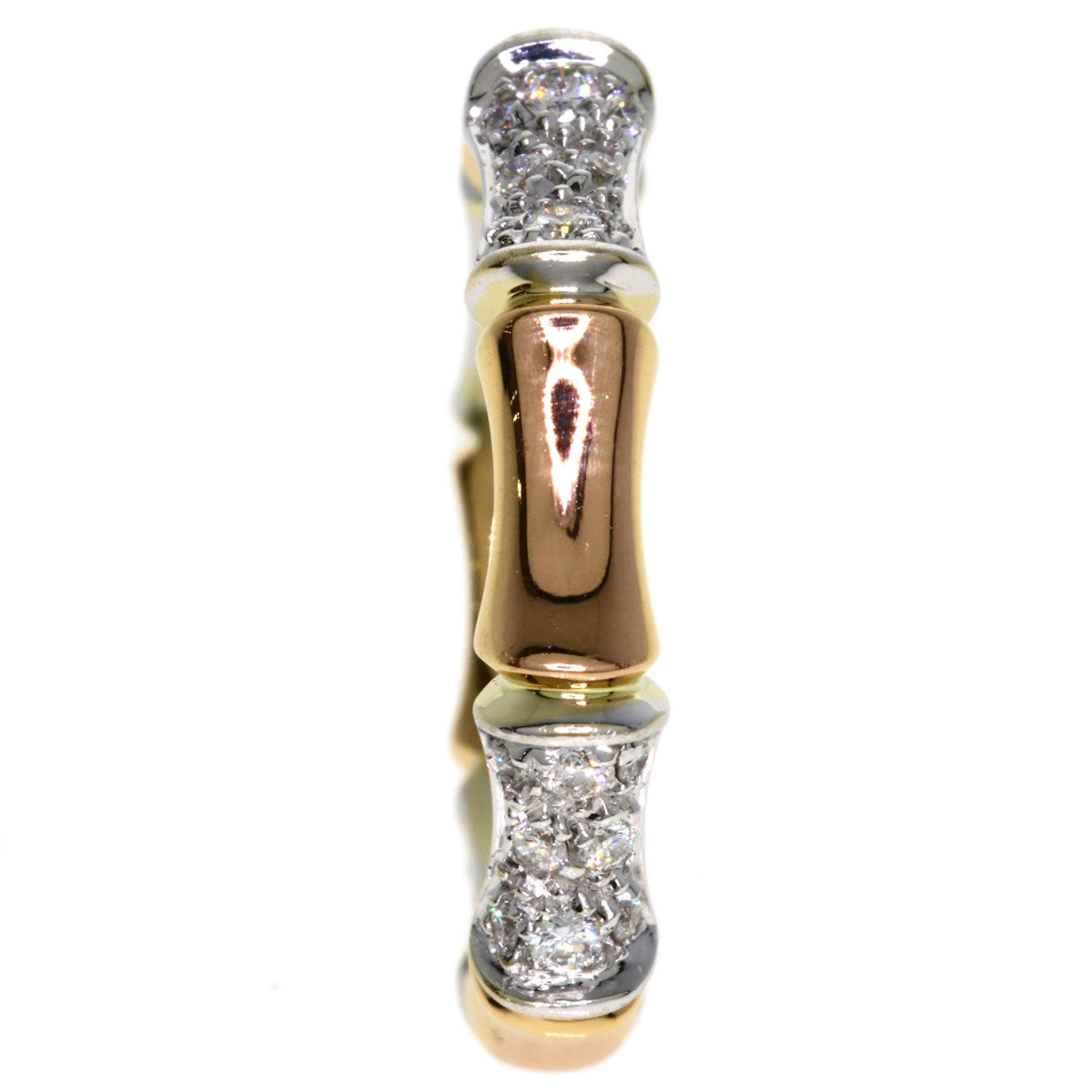 Leopizzo Diamond Ring K18 Pink Gold 5.1g　Ladies