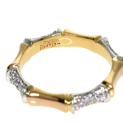 Leopizzo Diamond Ring K18 Pink Gold 5.1g　Ladies