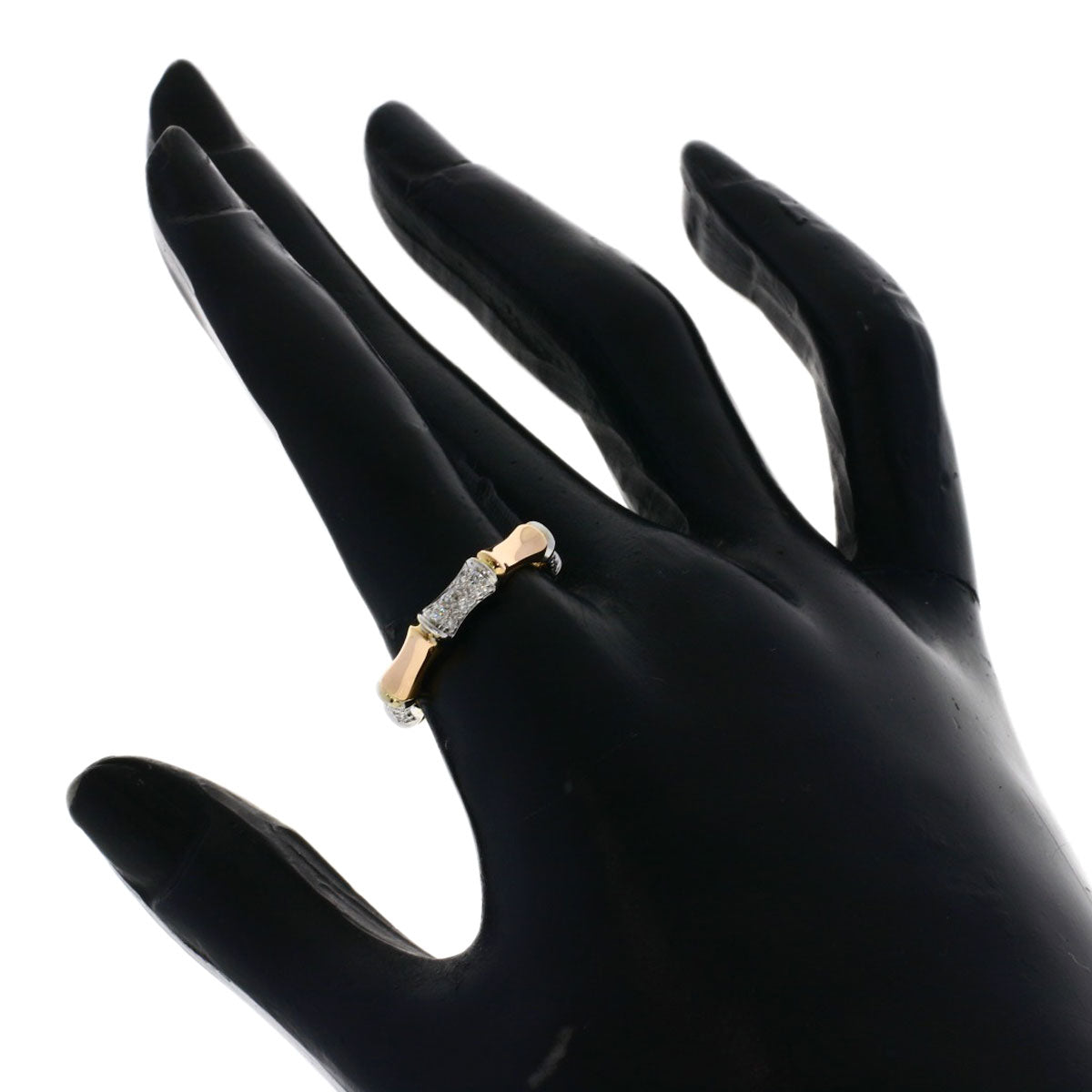Leopizzo Diamond Ring K18 Pink Gold 5.1g　Ladies