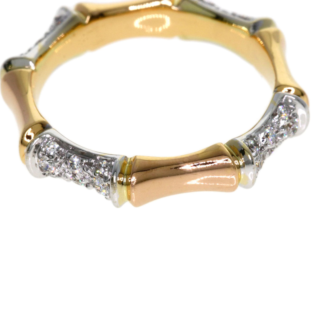Leopizzo Diamond Ring K18 Pink Gold 5.1g　Ladies