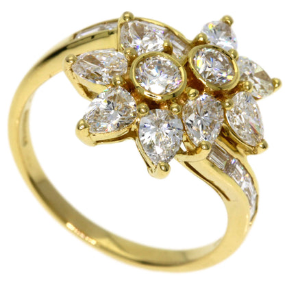 MOUAWAD Diamond Ring K18 Yellow Gold Ladies [Used]