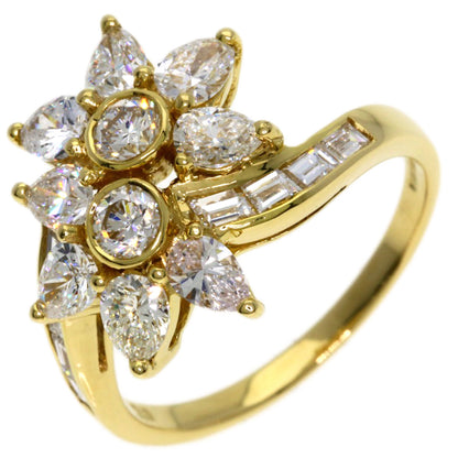 MOUAWAD Diamond Ring K18 Yellow Gold Ladies [Used]