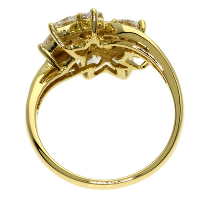 MOUAWAD Diamond Ring K18 Yellow Gold Ladies [Used]