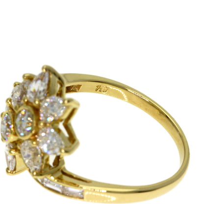 MOUAWAD Diamond Ring K18 Yellow Gold Ladies [Used]