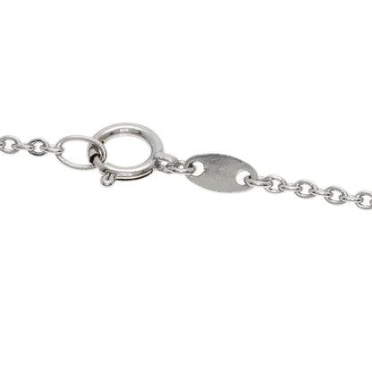 WALTHAM Diamond Necklace K18 White Gold Ladies [Used]