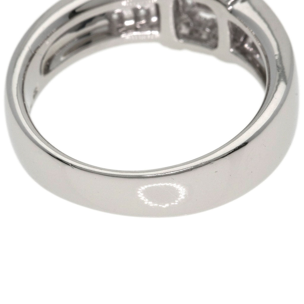 POLA Diamond Ring Platinum PT900 Ladies [Used]