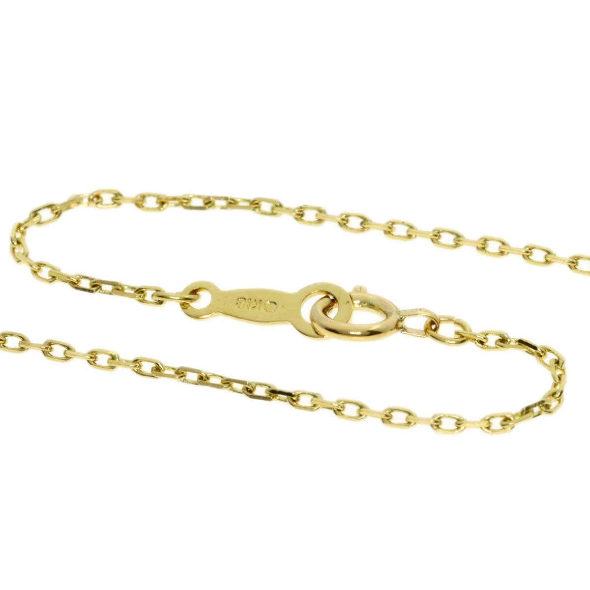 MIKIMOTO Heart Akoya Pearl Necklace K18 Yellow Gold Ladies [Used]