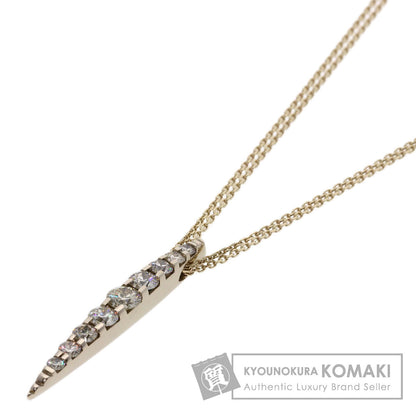 Kashikey Naked Brown Diamond Necklace K18BG Ladies [Used]