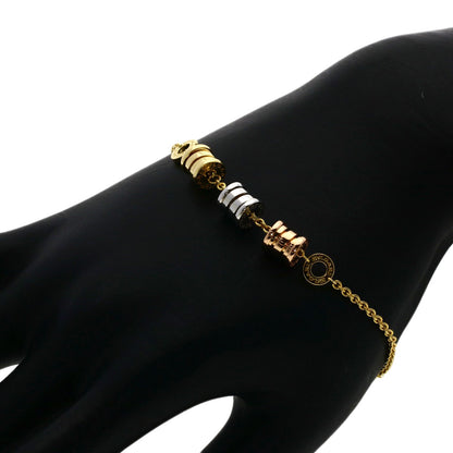 BVLGARI B.zero1 element Bracelet K18 Yellow Gold K18 White GoldLadies [Used]