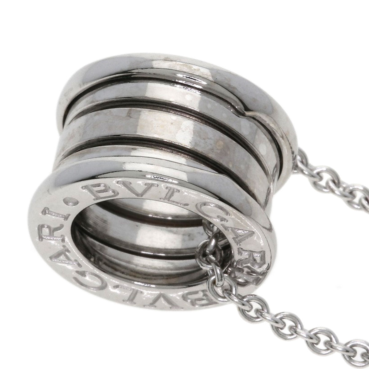 BVLGARI B.zero1 Necklace K18 White Gold Ladies [Used]