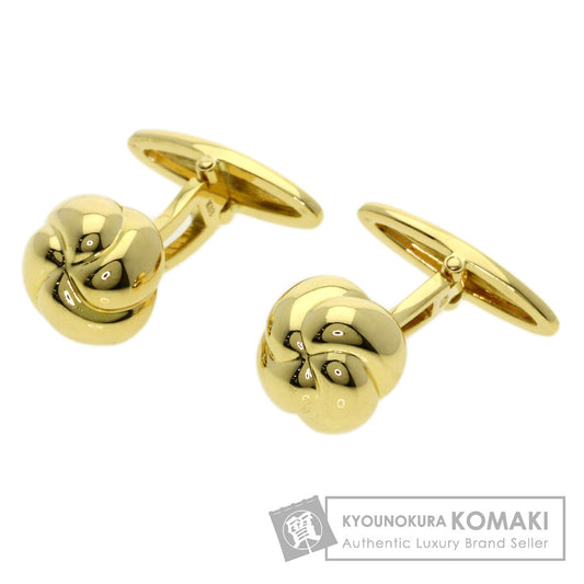 MIKIMOTO knot cuffs K18 Yellow Gold mens [Used]