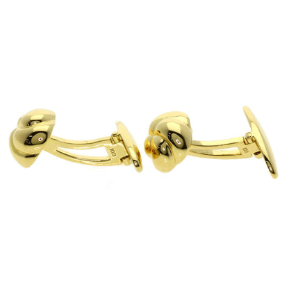MIKIMOTO knot cuffs K18 Yellow Gold mens [Used]
