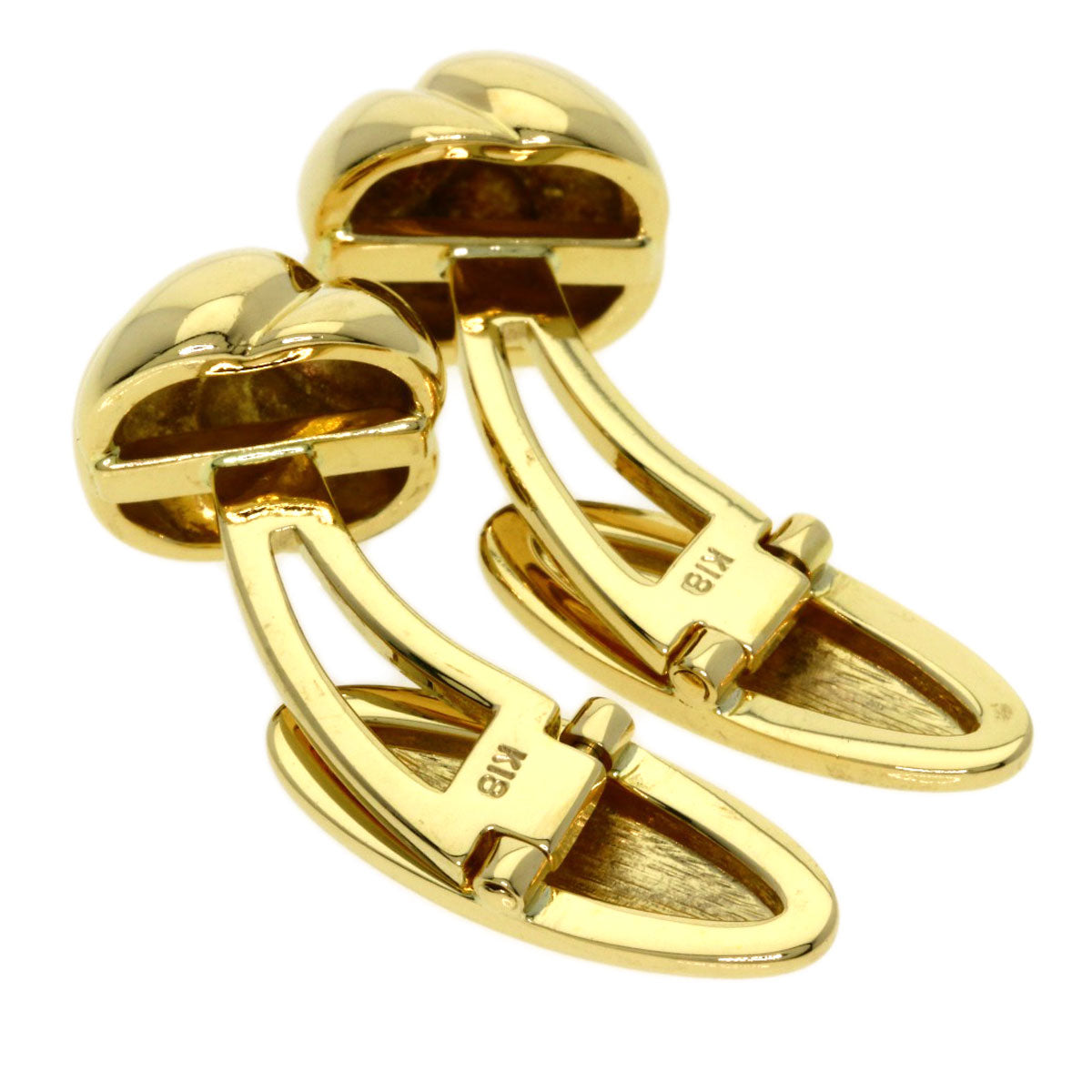 MIKIMOTO knot cuffs K18 Yellow Gold mens [Used]