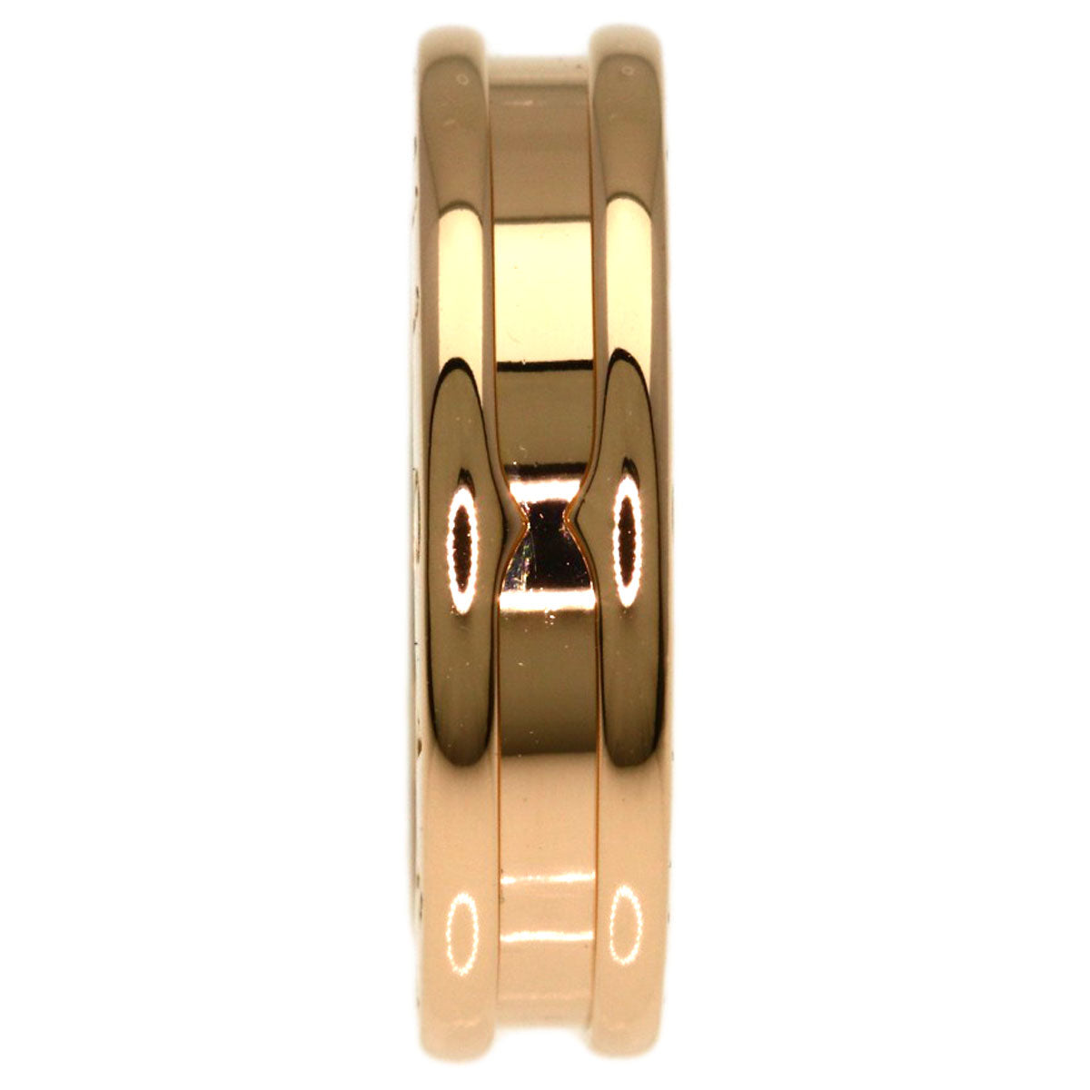 BVLGARI B.zero1 1 Band #46 Ring K18 Pink Gold Ladies [Used]