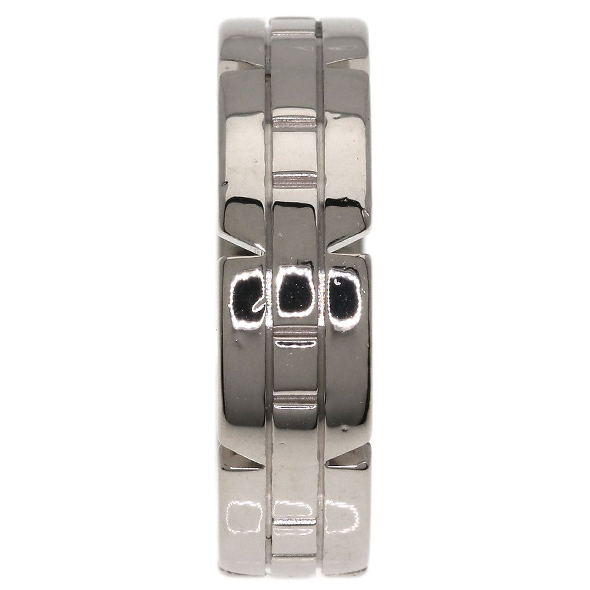 CARTIER Tank Francaise # 58 Ring K18 White Gold Ladies [Used]