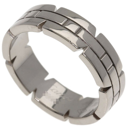CARTIER Tank Francaise # 58 Ring K18 White Gold Ladies [Used]