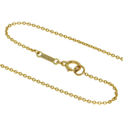 TIFFANY&Co. Open heart Necklace K18 Yellow Gold Ladies [Used]