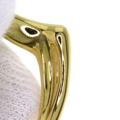 TIFFANY&Co. Open heart Necklace K18 Yellow Gold Ladies [Used]