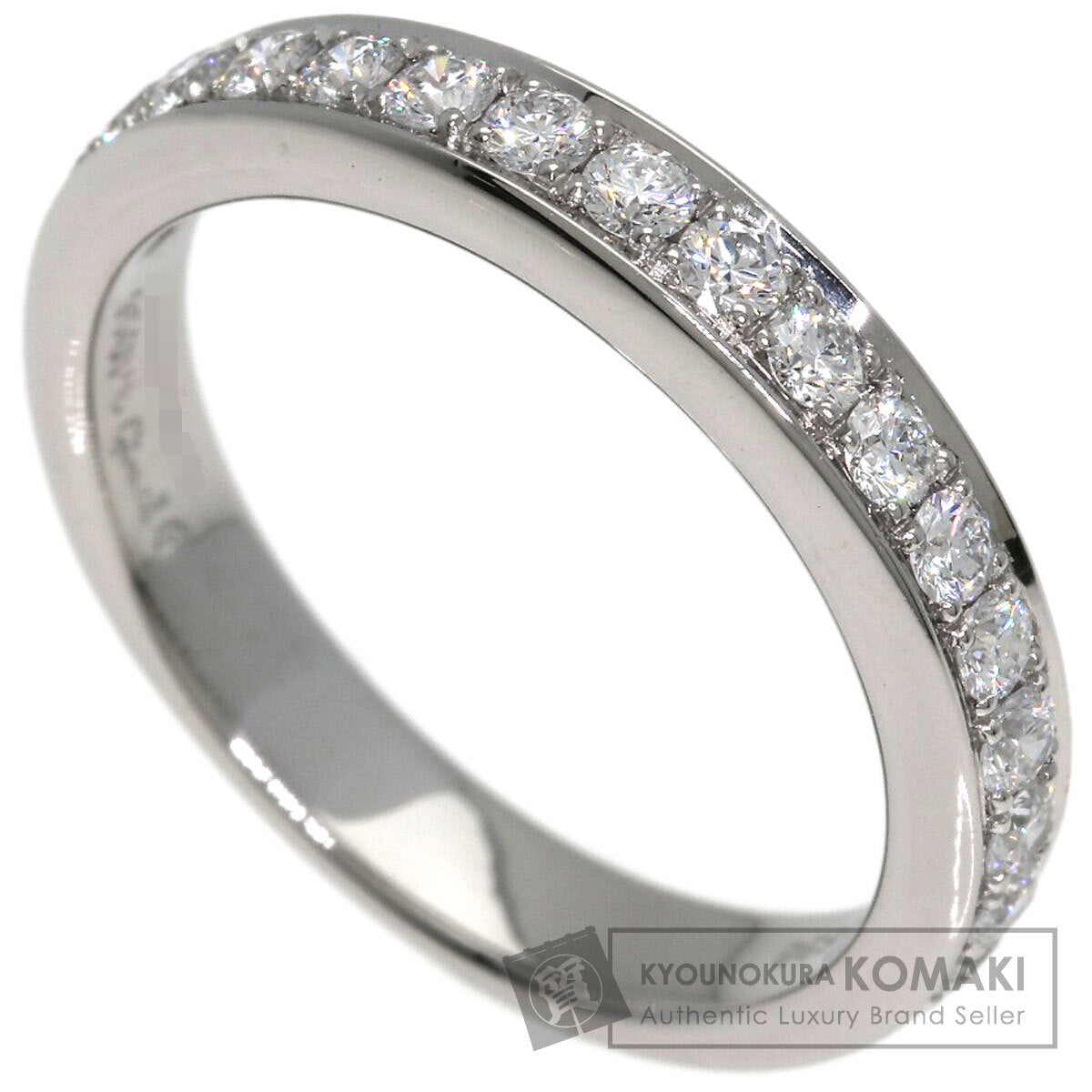 Gimel Diamond Ring Platinum PT950 Ladies [Used]