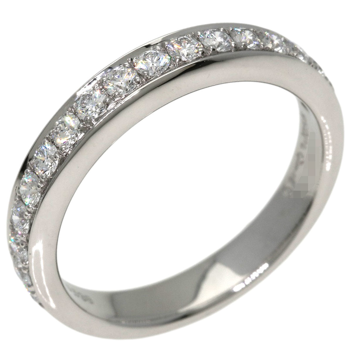 Gimel Diamond Ring Platinum PT950 Ladies [Used]