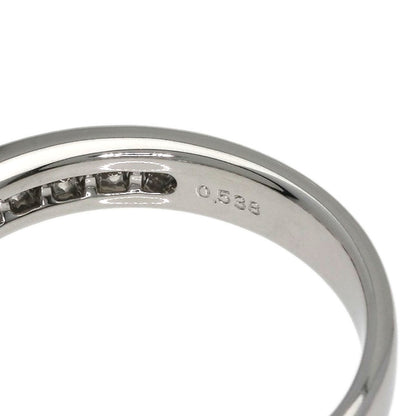 Gimel Diamond Ring Platinum PT950 Ladies [Used]