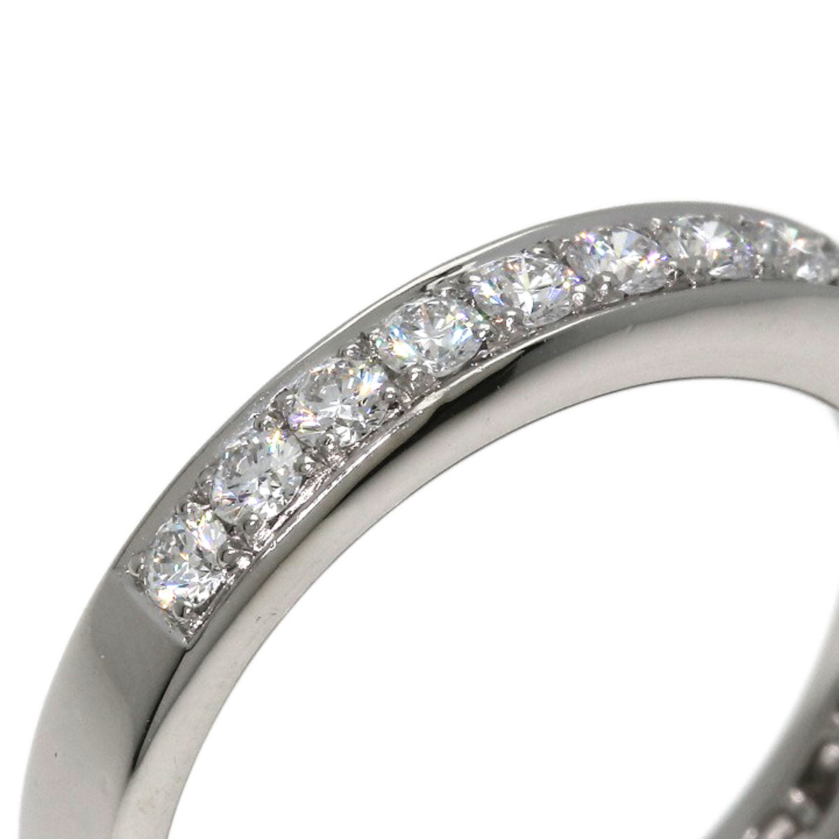 Gimel Diamond Ring Platinum PT950 Ladies [Used]