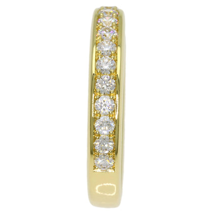 Gimel Diamond Ring K18 Yellow Gold Ladies [Used]