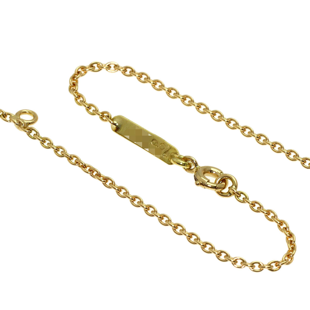 Van Cleef & Arpels Papillon Ruby Diamond Necklace K18 Yellow Gold Ladies [Used]