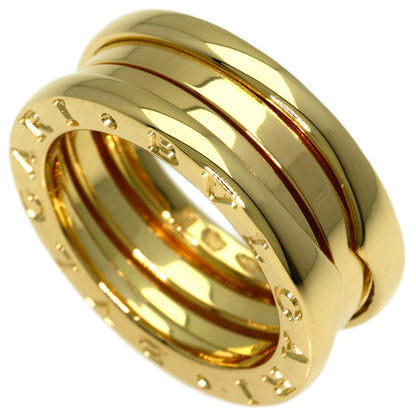BVLGARI B.zero1 2 band #50 Ring K18 Yellow Gold Ladies [Used]