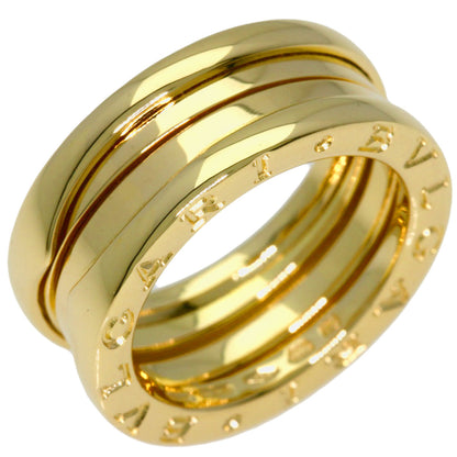 BVLGARI B.zero1 2 band #50 Ring K18 Yellow Gold Ladies [Used]