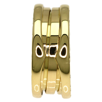 BVLGARI B.zero1 2 band #50 Ring K18 Yellow Gold Ladies [Used]