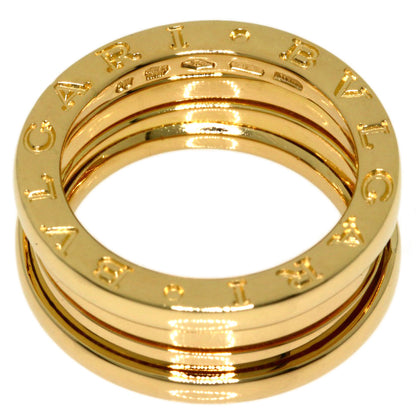 BVLGARI B.zero1 2 band #50 Ring K18 Yellow Gold Ladies [Used]