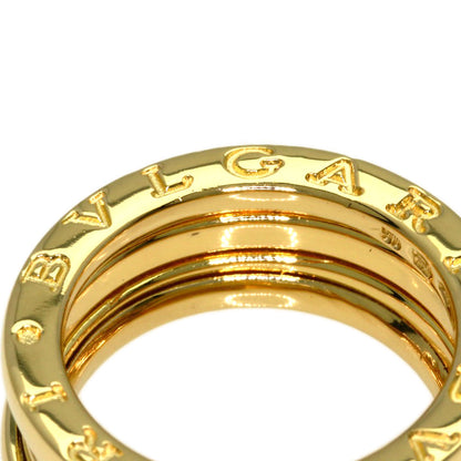 BVLGARI B.zero1 2 band #50 Ring K18 Yellow Gold Ladies [Used]