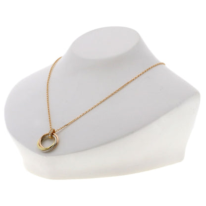 CARTIER Trinity Diamond Necklace K18 Yellow Gold 18K Pink GoldLadies [Used]