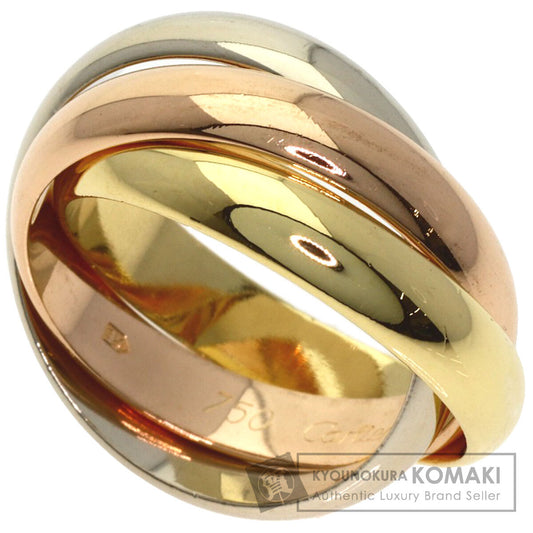 CARTIER Trinity #52 Ring K18 Yellow Gold K18 White GoldLadies [Used]