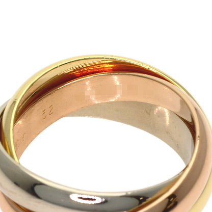 CARTIER Trinity #52 Ring K18 Yellow Gold K18 White GoldLadies [Used]
