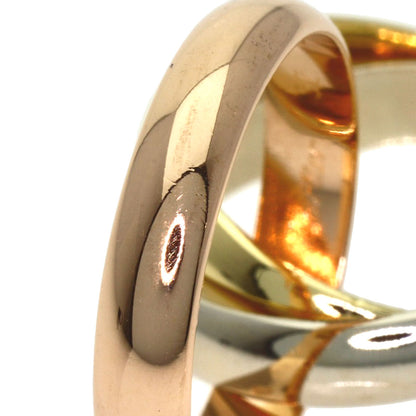 CARTIER Trinity #52 Ring K18 Yellow Gold K18 White GoldLadies [Used]