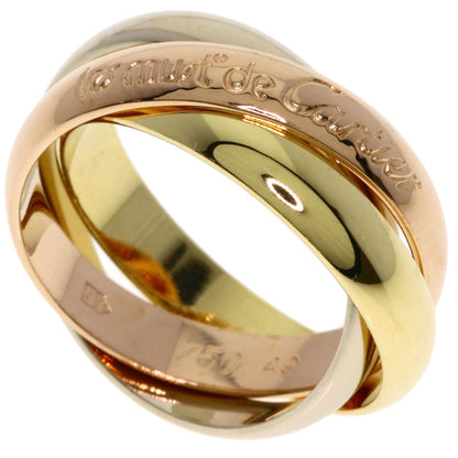 CARTIER Trinity #49 Ring K18 Yellow Gold K18 White GoldLadies [Used]