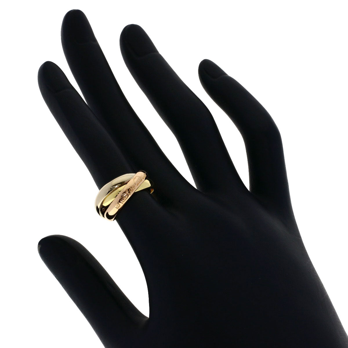 CARTIER Trinity #49 Ring K18 Yellow Gold K18 White GoldLadies [Used]