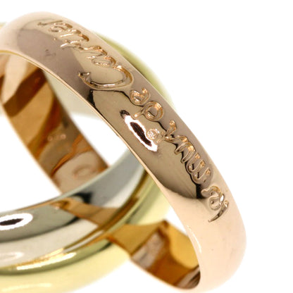 CARTIER Trinity #49 Ring K18 Yellow Gold K18 White GoldLadies [Used]