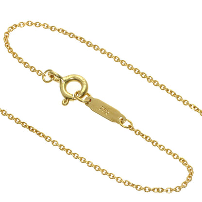 TIFFANY&Co. Interlocking Necklace K18 Yellow Gold Ladies [Used]