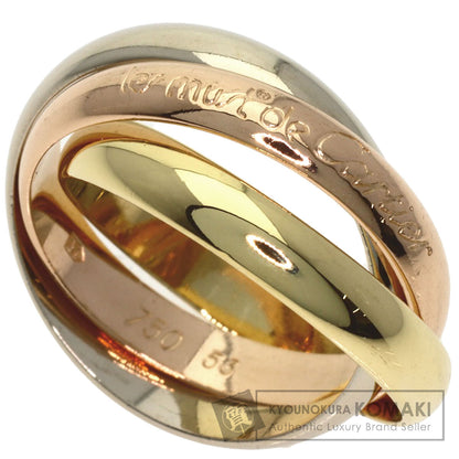 CARTIER Trinity #53 Ring K18 Yellow Gold K18 White GoldLadies [Used]