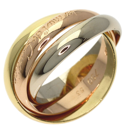 CARTIER Trinity #53 Ring K18 Yellow Gold K18 White GoldLadies [Used]
