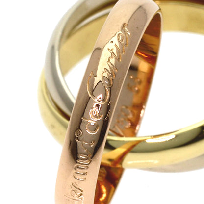 CARTIER Trinity #53 Ring K18 Yellow Gold K18 White GoldLadies [Used]