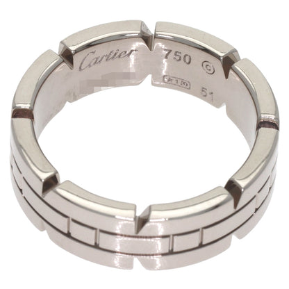 CARTIER Tank Francaise # 51 Ring K18 White Gold Ladies [Used]
