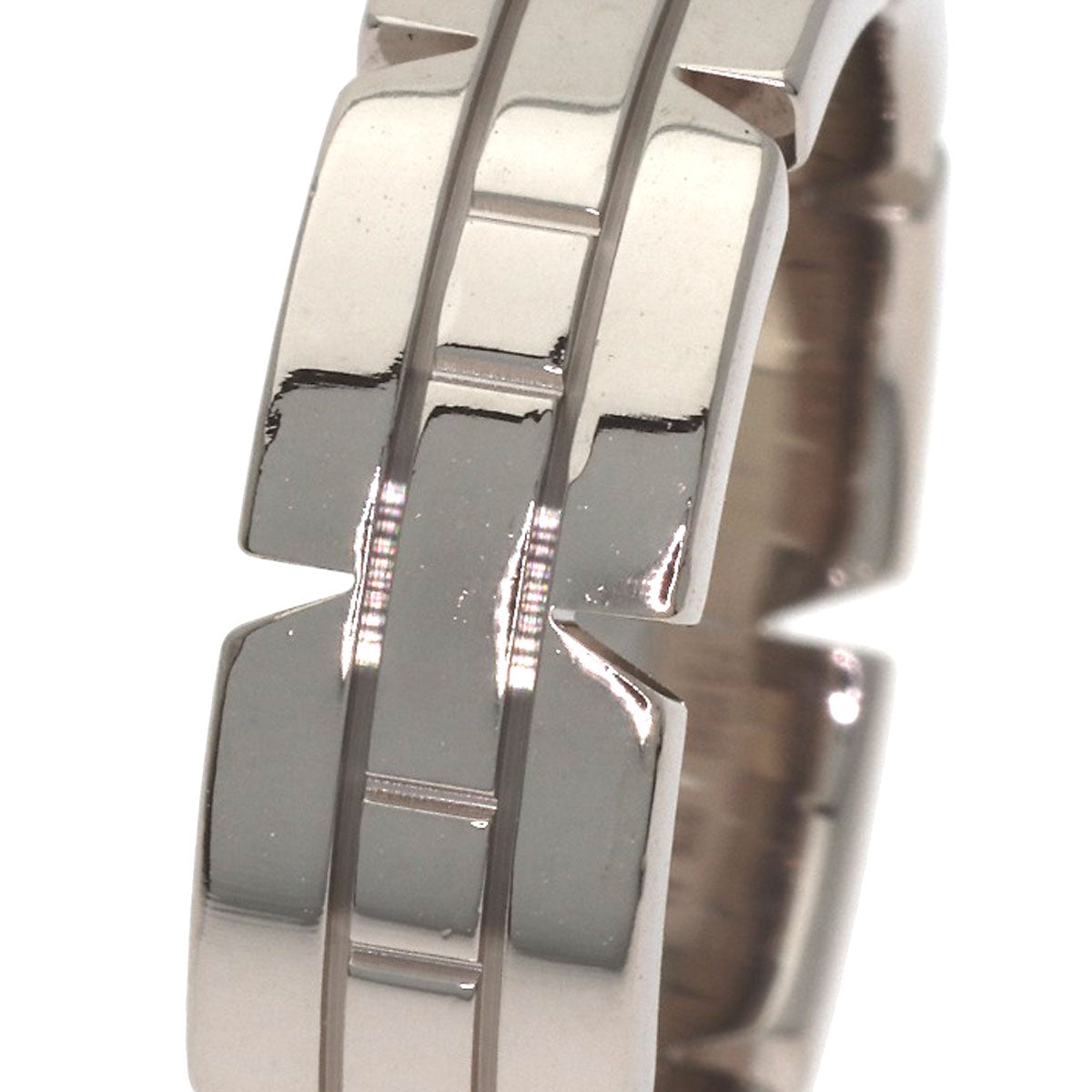 CARTIER Tank Francaise # 51 Ring K18 White Gold Ladies [Used]