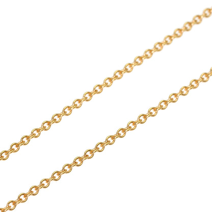 TIFFANY&Co. Chain 17.7" Necklace K18 Pink Gold Ladies [Used]